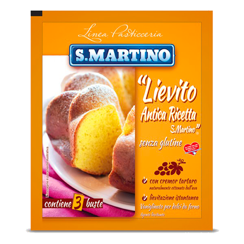 San Martino lievito antica ricetta gr16 x 3 bustine